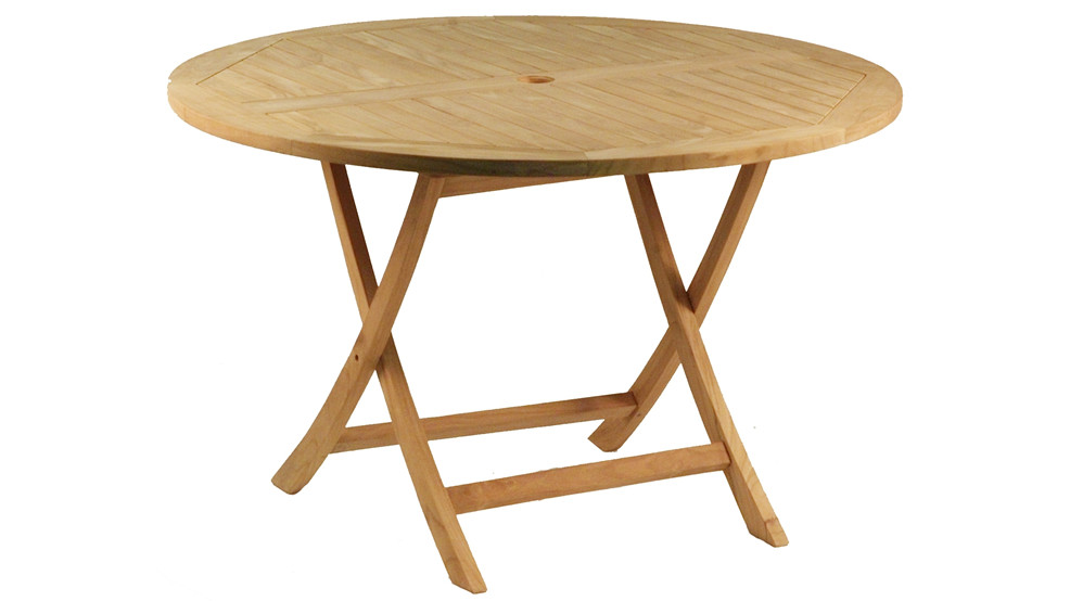 Table en teck MAHE, Grade A, Ø 120.0 cm