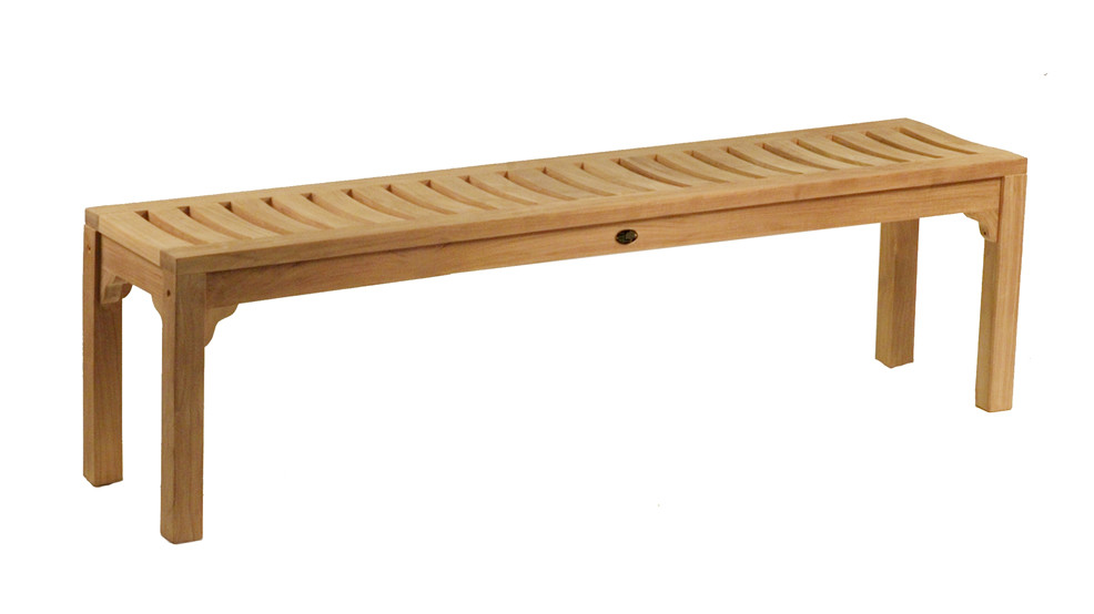 Banc en teck massif, Largeur 160cm, SANUR